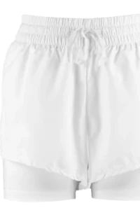 TRENDYOLMİLLA White Parachute Material 2 Layer Inside OF shorts Knitting Sports Shorts - Image 7