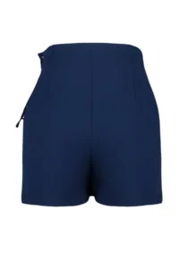 TRENDYOLMiLLA Navy Blue Lacing and eyelet Detailed Weaving Shorts Skirt - Image 6
