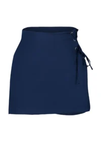 TRENDYOLMiLLA Navy Blue Lacing and eyelet Detailed Weaving Shorts Skirt - Image 7