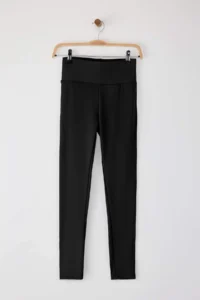TRENDYOLMİLLA Black Push-Up Full Size Knitting Sports Leggings - Image 6