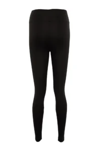 TRENDYOLMİLLA Black Fleece Inside Scuba High Waist Flexible Knitting Leggings - Image 10