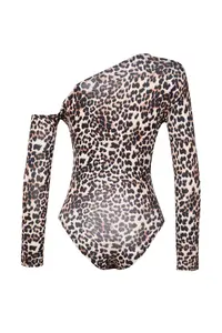 TRENDYOLMİLLA Multicolored animals Printed Long Sleeve Flexible snaps Knitting Bodysuit .D.0080 - Image 8