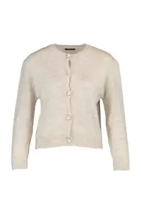 TRENDYOLMİLLA Stone Soft textured Jewelry buttoned Jacket Look Knitwear Cardigan - Image 12