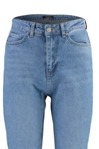 TRENDYOLMİLLA Navy Blue slit High Waist comfort/Flexible Flare flared leg jeans - Image 16