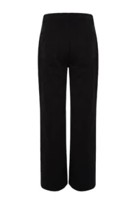 TRENDYOLMİLLA Black Pocket Detail High Waist Wide Leg jeans - Image 7