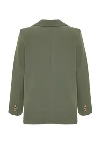 TRENDYOLMİLLA MINT Regular Lined Weaving Blazer Jacket - Image 13