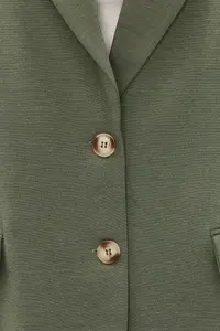 TRENDYOLMİLLA MINT Regular Lined Weaving Blazer Jacket - Image 9
