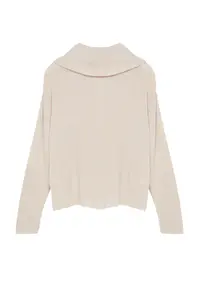 TRENDYOLMİLLA Stone Wide Pattern Zipper Detailed Knitwear Cardigan - Image 7