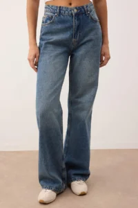 TRENDYOLMİLLA Mavi*001  High Waist Wide Leg jeans
