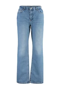 TRENDYOLMİLLA Mavi Low Waist Wide Leg Wide Leg 100% Cotton Non-Stretch jeans - Image 5