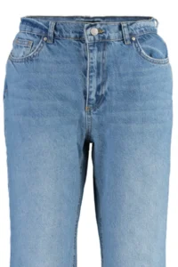 TRENDYOLMİLLA Mavi Low Waist Wide Leg Wide Leg 100% Cotton Non-Stretch jeans - Image 6