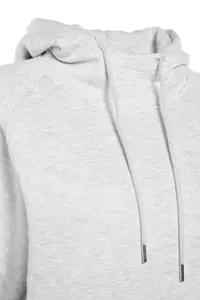 TRENDYOLMİLLA Gray Hooded Oversized Fleece Knitting Sweatshirt - Image 7