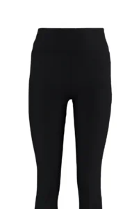 TRENDYOLMİLLA Black Ribbed flared leg Yoga Knitting Sports Leggings - Image 8