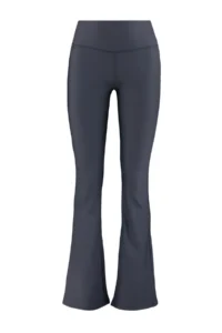 TRENDYOLMİLLA Koyu Anthracite Ribbed flared leg Yoga Knitting Sports Leggings - Image 8