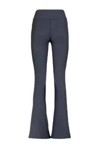 TRENDYOLMİLLA Koyu Anthracite Ribbed flared leg Yoga Knitting Sports Leggings - Image 9