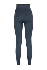 TRENDYOLMİLLA Anthracite seamless/Seamless Contrast Color Detailed Full Size Knitting Sports Leggings - Image 9