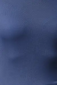 TRENDYOLMİLLA Indigo Viscose Crew Neck Crop Flexible Knitting Blouse - Image 2