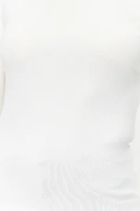 TRENDYOLMİLLA Ecru Soft Fabric Fitted Boat Neck Knitting Blouse - Image 4