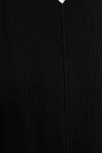 TRENDYOLMİLLA Black Maxi V-neck gilet Knit Dress - Image 5