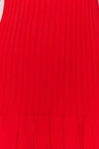 TRENDYOLMİLLA Rejection Mini pleated Knit Dress - Image 4