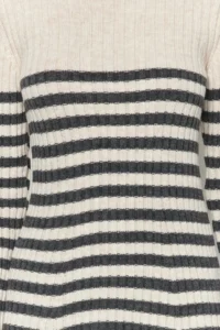 TRENDYOLMİLLA Stone Maxi Knitwear Striped Dress - Image 4