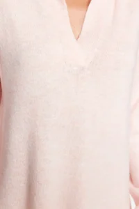 TRENDYOLMİLLA Powder Pink More Sustainable Midi Knitwear Soft textured Dress - Image 5