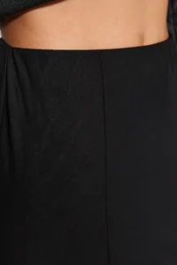 TRENDYOLMİLLA Black Lined Tulle Maxi Knitting Skirt - Image 11