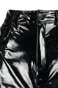 TRENDYOLMiLLA Black Shiny Faux Leather Mini Skirt - Image 8