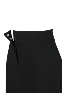 TRENDYOLMİLLA Black interlock High Waist Zippered Mini Knitting Skirt - Image 8