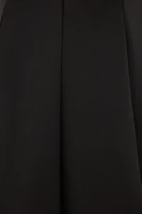 TRENDYOLMİLLA Black skater Mini with flywheel Knitting Skirt - Image 7