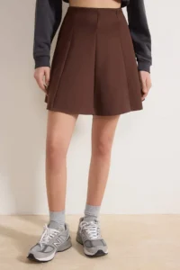 TRENDYOLMİLLA Dark Brown Skirt - Image 3