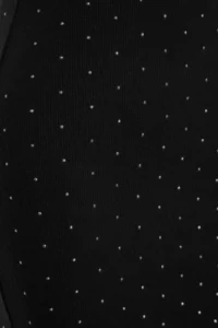 TRENDYOLMİLLA Black Fish/Fitting Stone Accessory Detailed Midi Knitting Skirt - Image 9