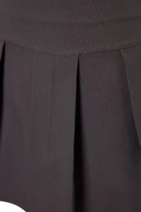 TRENDYOLMiLLA Anthracite Premium High Quality pleated Mini Size Weaving Skirt - Image 10