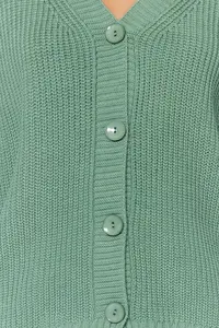 TRENDYOLMİLLA MINT Basic V-neck Knitwear Cardigan - Image 3