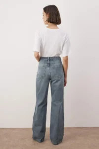 TRENDYOLMiLLA Blue*001 High Waist Wide Leg Wide Leg jeans - Image 4