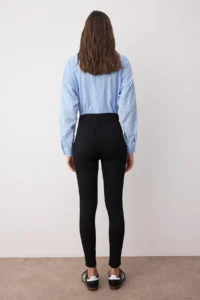 TRENDYOLMİLLA Black Bodysuit hugging High Waist Ekstra Flexible jeggings jeans - Image 4