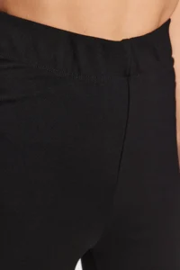 TRENDYOLMİLLA Black Thinner High Waist Flare/flared leg Knitting Pants - Image 5