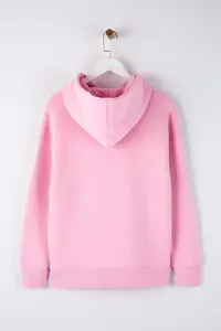TRENDYOLMİLLA Light Pink Knitting Sweatshirt - Image 6