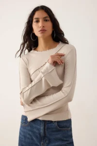 TRENDYOLMİLLA Stone Knitting Blouse