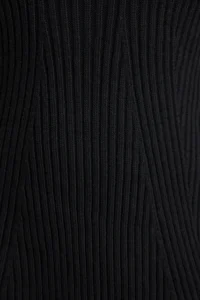 TRENDYOLMİLLA Black Mini Knitwear A-line Formda Dress - Image 4