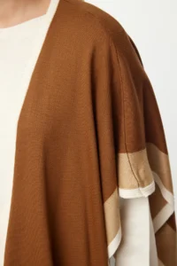 TRENDYOLMİLLA Ecru Maxi Knitwear Basic Scarf Dress - Image 4