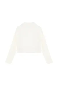 TRENDYOLMİLLA Bonnet Soft textured Polo Shirt Collar Coat Look Knitwear Cardigan - Image 6