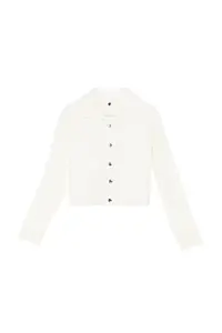 TRENDYOLMİLLA Bonnet Soft textured Polo Shirt Collar Coat Look Knitwear Cardigan - Image 7
