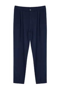 TRENDYOLMİLLA Navy Blue Premium Stitching Detailed Elastic Waist High Waist Balloon jeans - Image 6