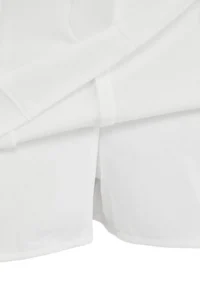 TRENDYOLMiLLA White Arched Mini Weaving Skirt Look Shorts - Image 8