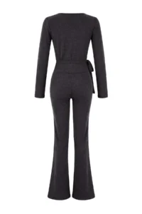 TRENDYOLMİLLA Anthracite Melanj  Knitting Bottom - Top Set - Image 6