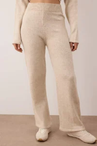 TRENDYOLMİLLA Stone Soft textured Cardigan-Pants Knitwear Bottom - Top Set - Image 3