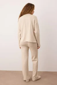TRENDYOLMİLLA Stone Soft textured Cardigan-Pants Knitwear Bottom - Top Set - Image 4