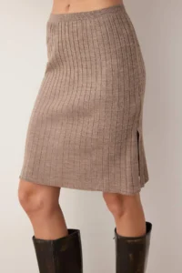 TRENDYOLMİLLA Mink V-neck Blouse-Cardigan-Pants Knitwear Bottom - Top Set - Image 10