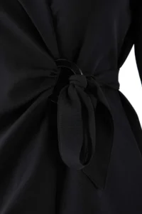 TRENDYOLMİLLA Black Double breasted Blouse Pants Weaving Bottom - Top Set - Image 6